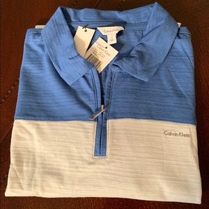 Men’s Calvin Klein Quarter Zip Polo